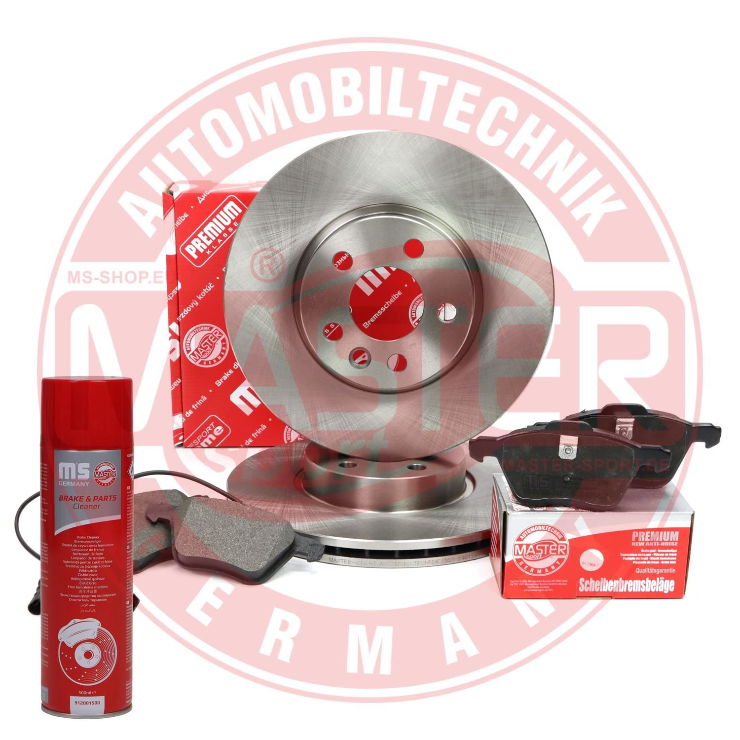 E-shop Sada bŕzd, Kotúčová brzda MASTER-SPORT GERMANY 202601190P