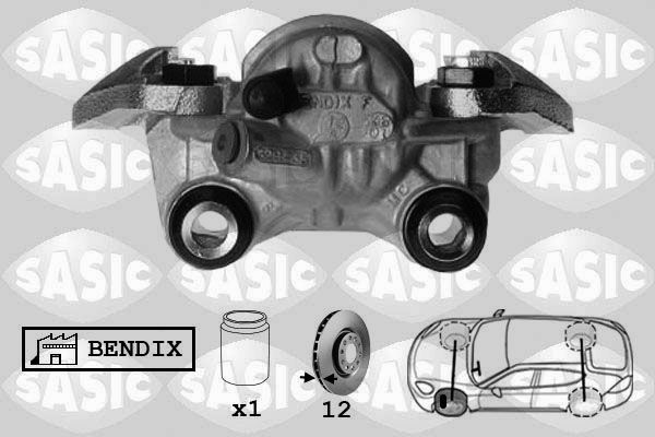 Zacisk hamulca SASIC SCA4012