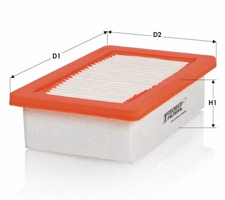Filtr powietrza TECNECO FILTERS AR10416PMHE