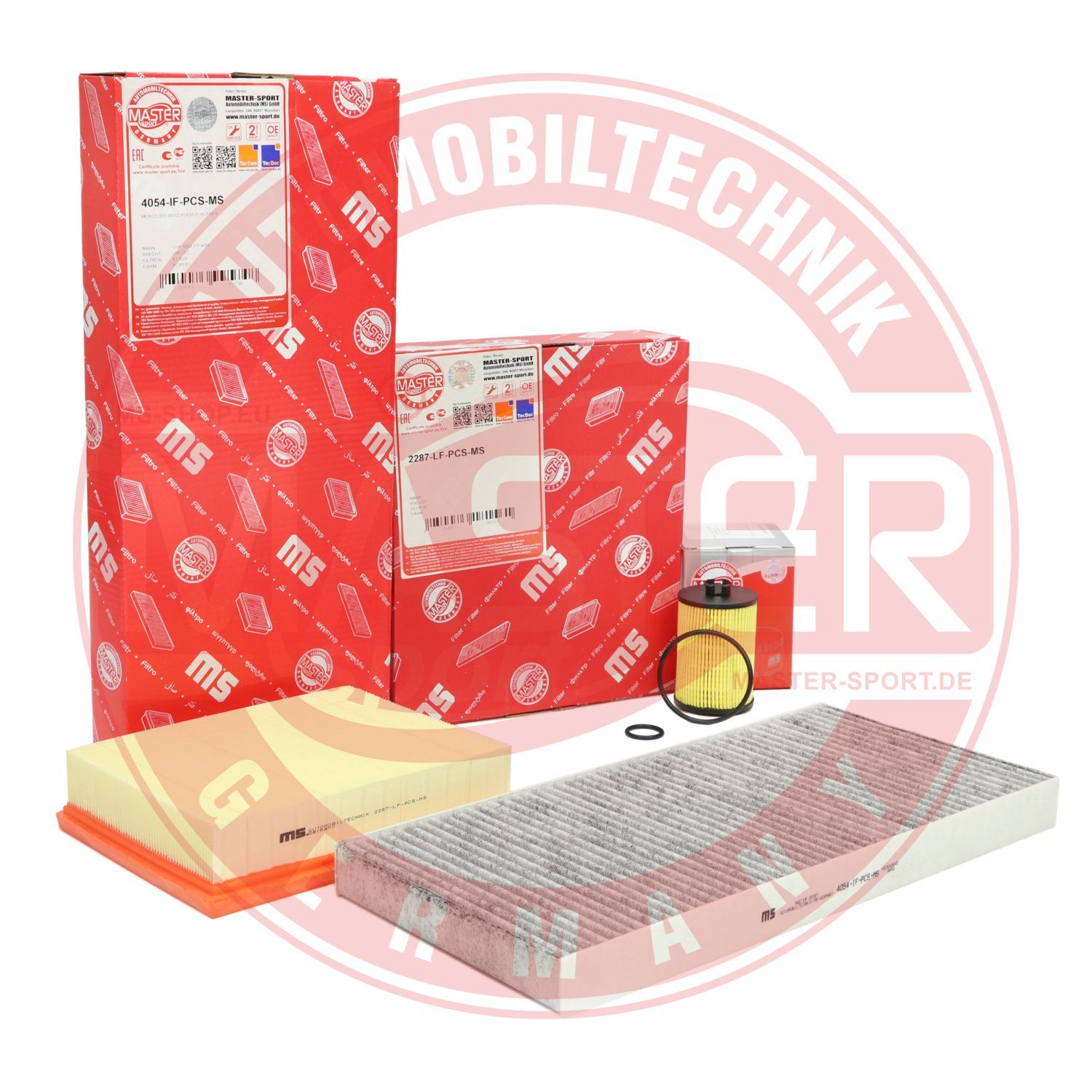 E-shop Filter - Sada MASTER-SPORT GERMANY 450001883