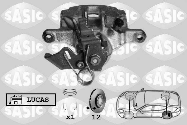 Zacisk hamulca SASIC 6504022