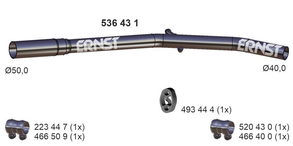 Racord evacuare ERNST 536431