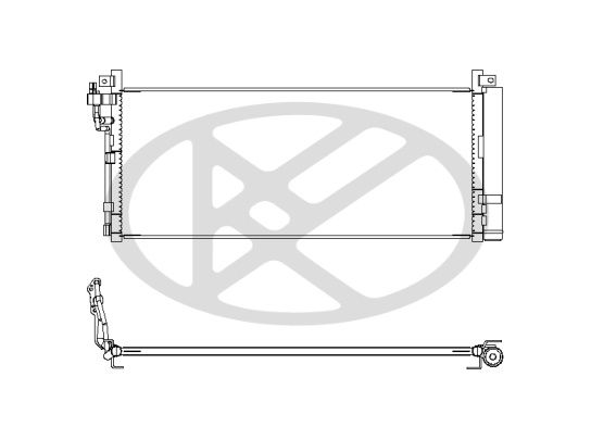 Condensator, climatizare KOYORAD CD821207