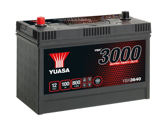 startovací baterie YUASA YBX3640
