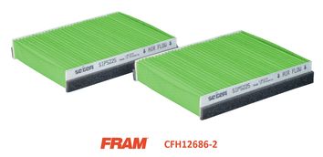 Filtr, wentylacja przestrzeni pasażerskiej FRAM CFH12686-2