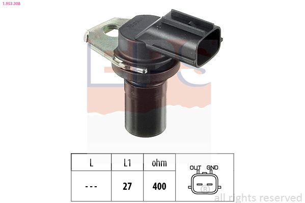Levně Senzor otáček, automatická převodovka EPS 1.953.308