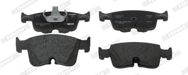 Zestaw klocków hamulcowych, hamulce tarczowe FERODO FDB5349