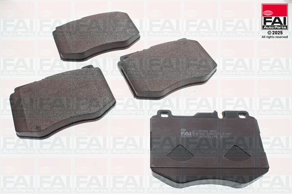 Zestaw klocków hamulcowych, hamulce tarczowe FAI AUTOPARTS BP368