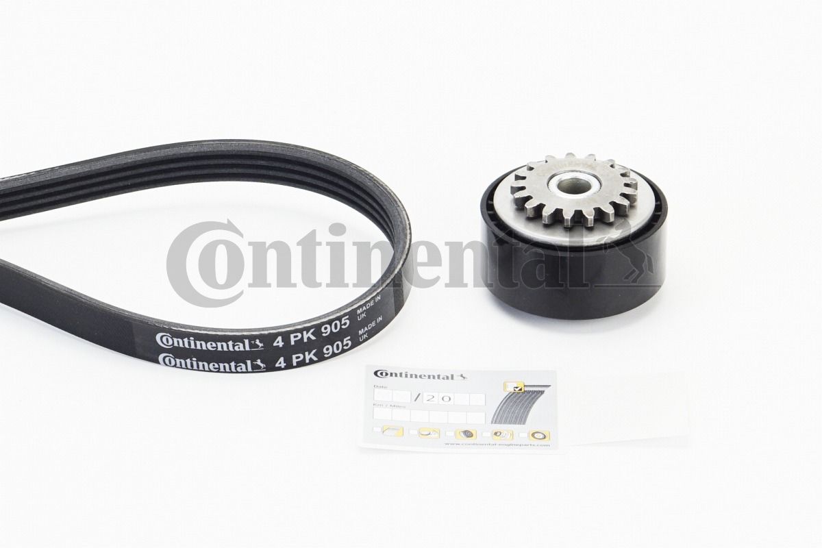 Zestaw paska klinowego wielorowkowego CONTINENTAL CTAM 4PK905K1