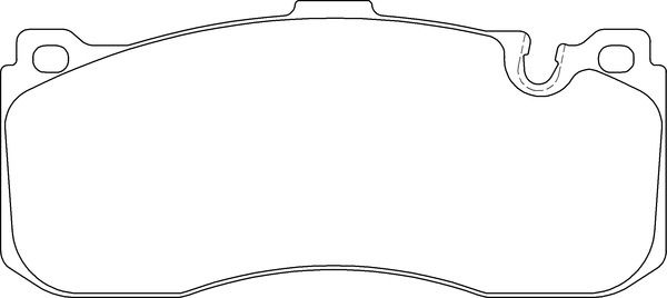 set placute frana,frana disc MOTAQUIP LVXL1633