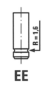 Výpustný ventil FRECCIA R6124/RNT