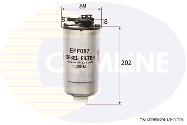 Filtr paliwa COMLINE EFF087