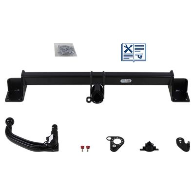 Zestaw zaczepu przyczepy RAMEDER 114315