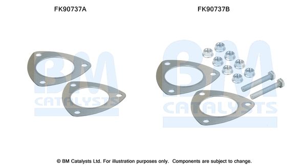 Zestaw montażowy, katalizator BM CATALYSTS FK90737