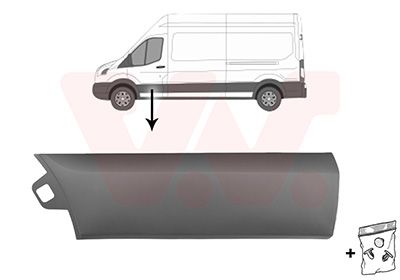 Elemente decorative/protectie, portiera VAN WEZEL 1991403