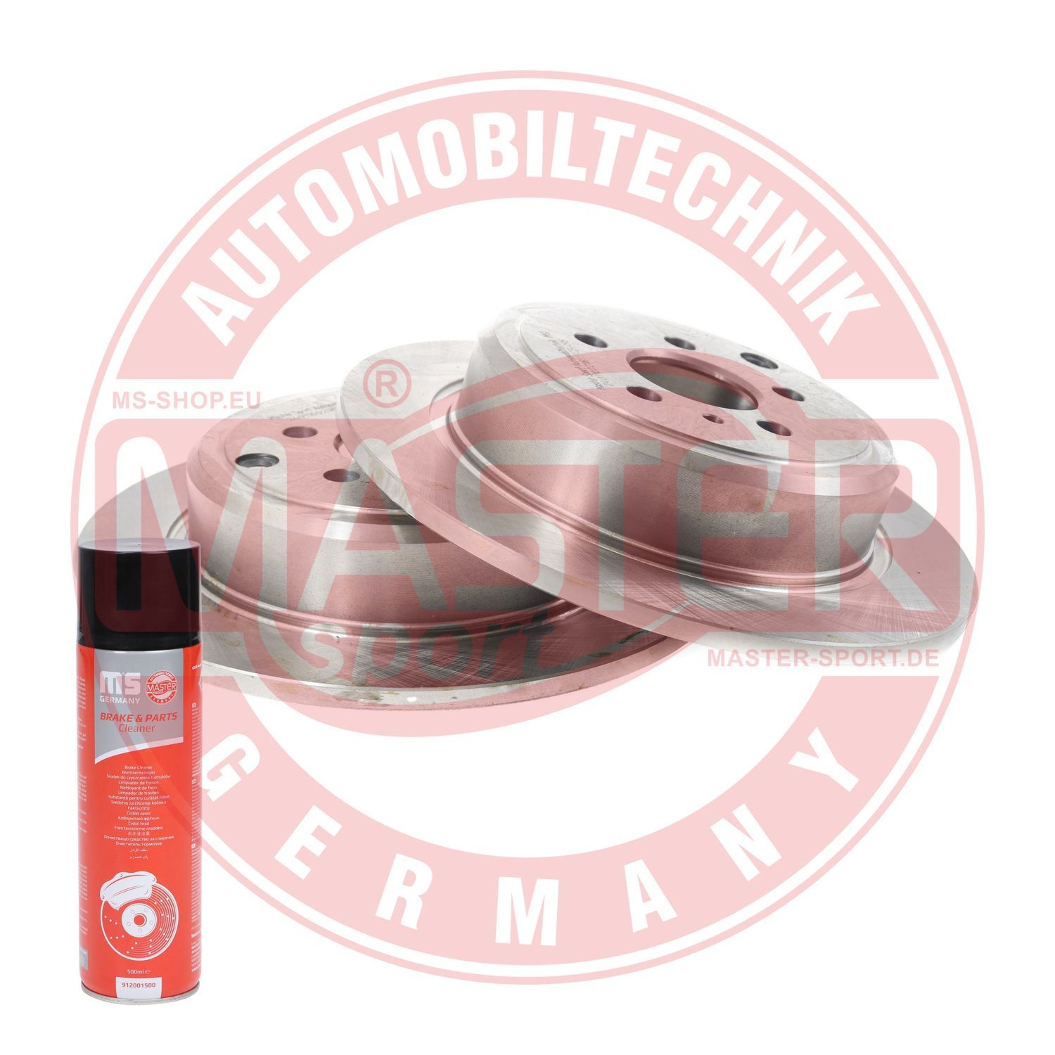 Tarcza hamulcowa MASTER-SPORT GERMANY 24011002181-SET-MSP