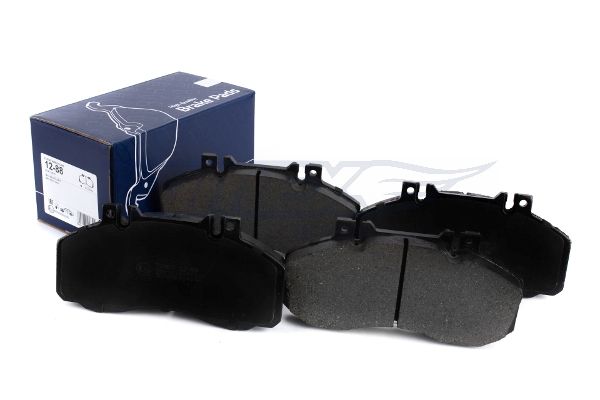 Levně Sada brzdových destiček, kotoučová brzda TOMEX Brakes 12-88