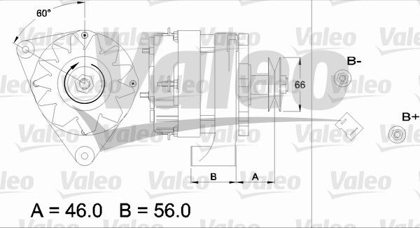 Alternator VALEO 433429