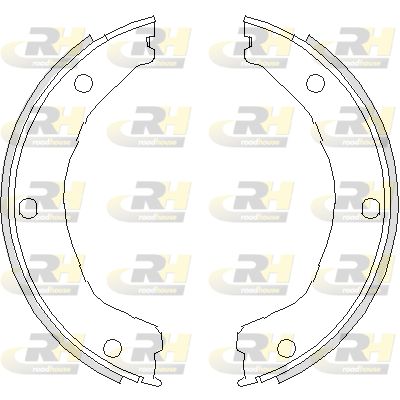 Szczęka hamulcowa, hamulec postojowy ROADHOUSE 4730.00