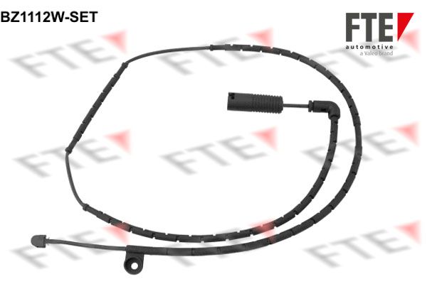 Styk ostrzegawczy, zużycie okładzin hamulcowych FTE BZ1112W-SET
