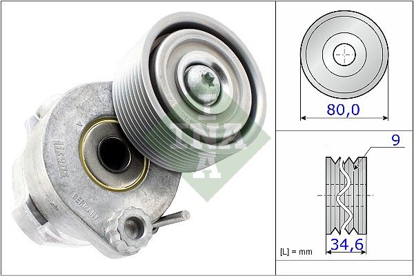 rola intinzator,curea transmisie Schaeffler INA 531 0605 30