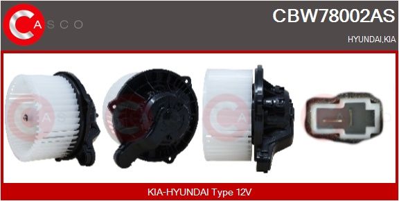 vnitřní ventilátor CASCO CBW78002AS