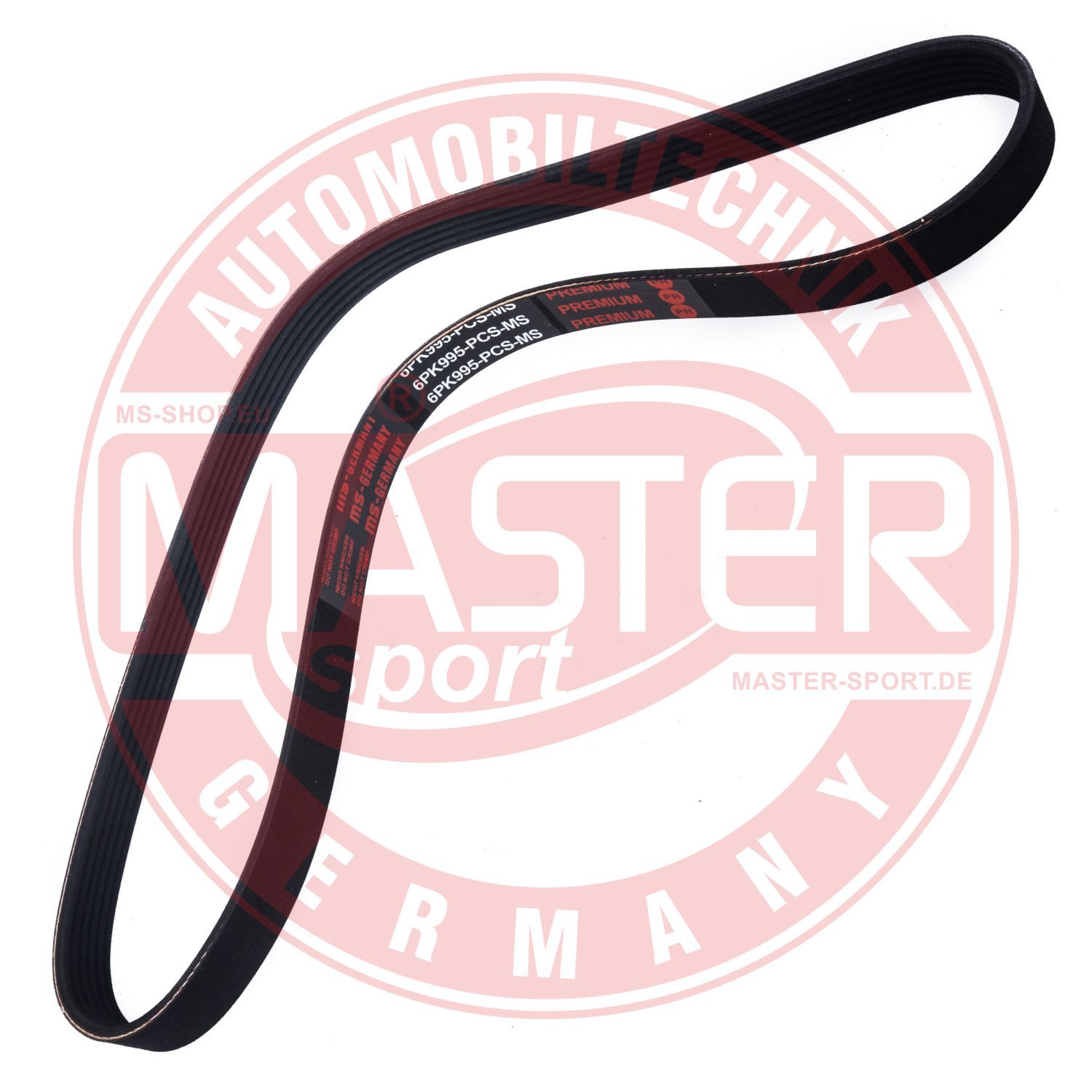 Pasek klinowy wielorowkowy MASTER-SPORT GERMANY 6PK995-PCS-MS