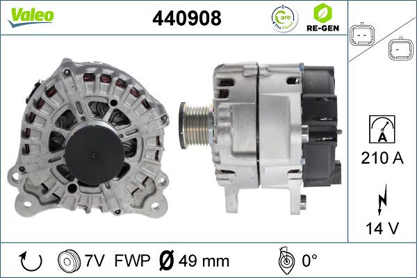 Alternator VALEO 440908