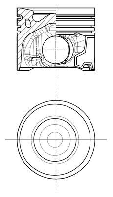 Tłok MAHLE 039PI00139001