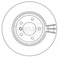 Tarcza hamulcowa BORG & BECK BBD4472