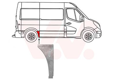 Panou lateral VAN WEZEL 3799142