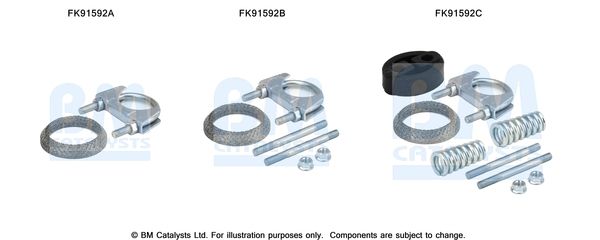 Zestaw montażowy, katalizator BM CATALYSTS FK91592