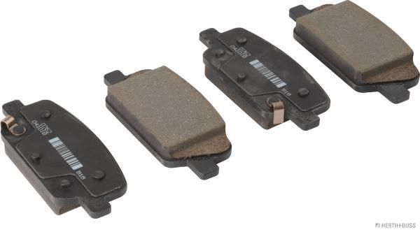 set placute frana,frana disc HERTH+BUSS JAKOPARTS J3610534