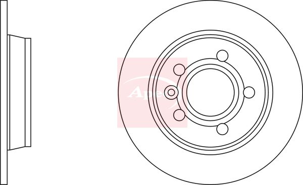 Apec - Rear Brake Disc