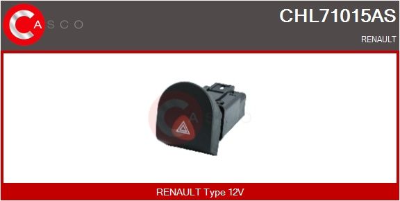 Levně Vypínač výstražných blikačů CASCO CHL71015AS