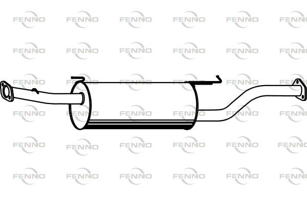 Tłumik środkowy FENNO P3990