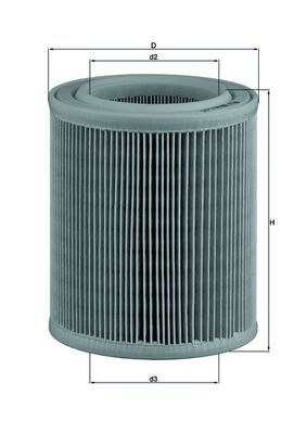 Vzduchový filter KNECHT LX 329