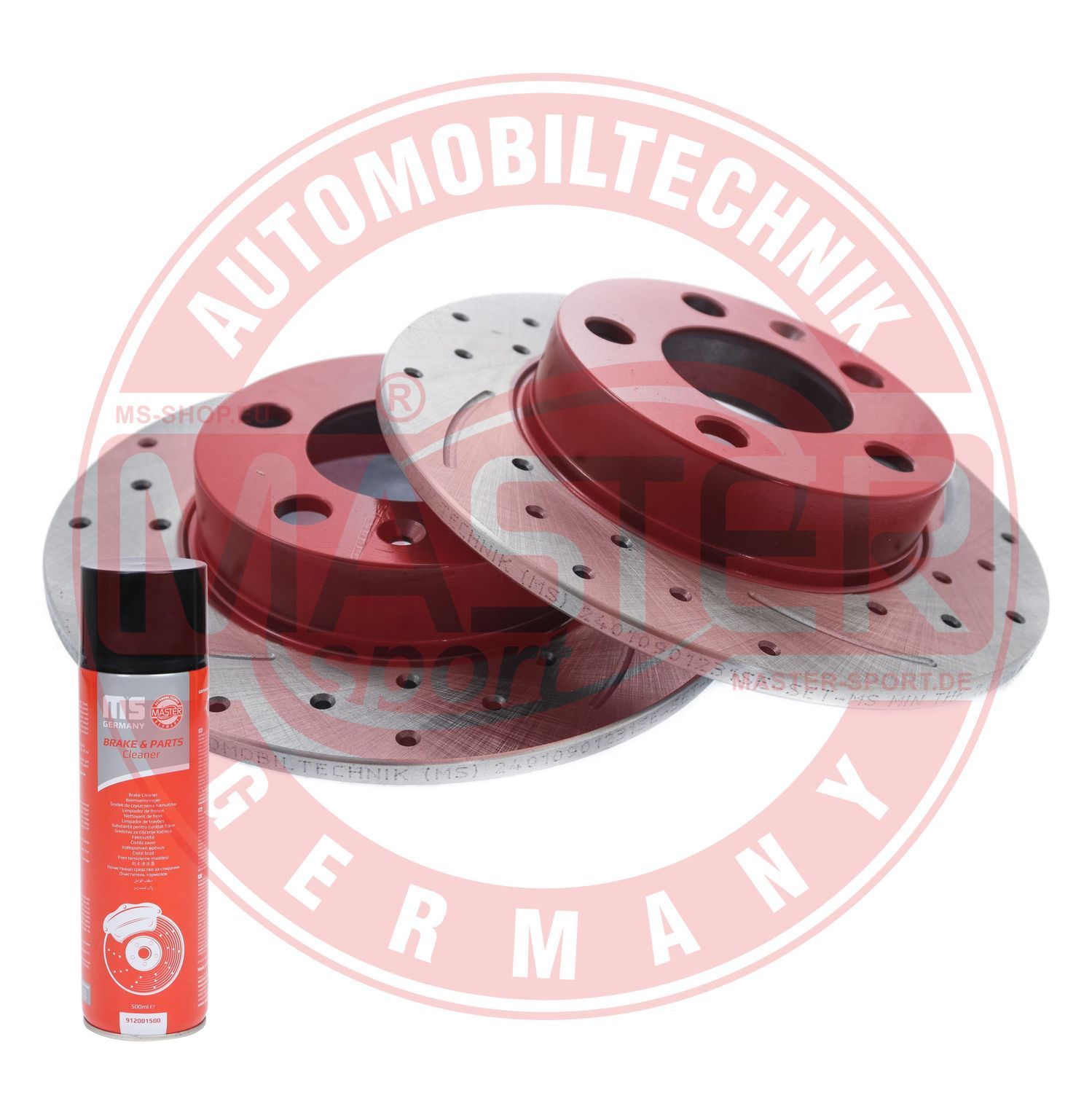 Tarcza hamulcowa MASTER-SPORT GERMANY 24010901231SE-SET-MSP
