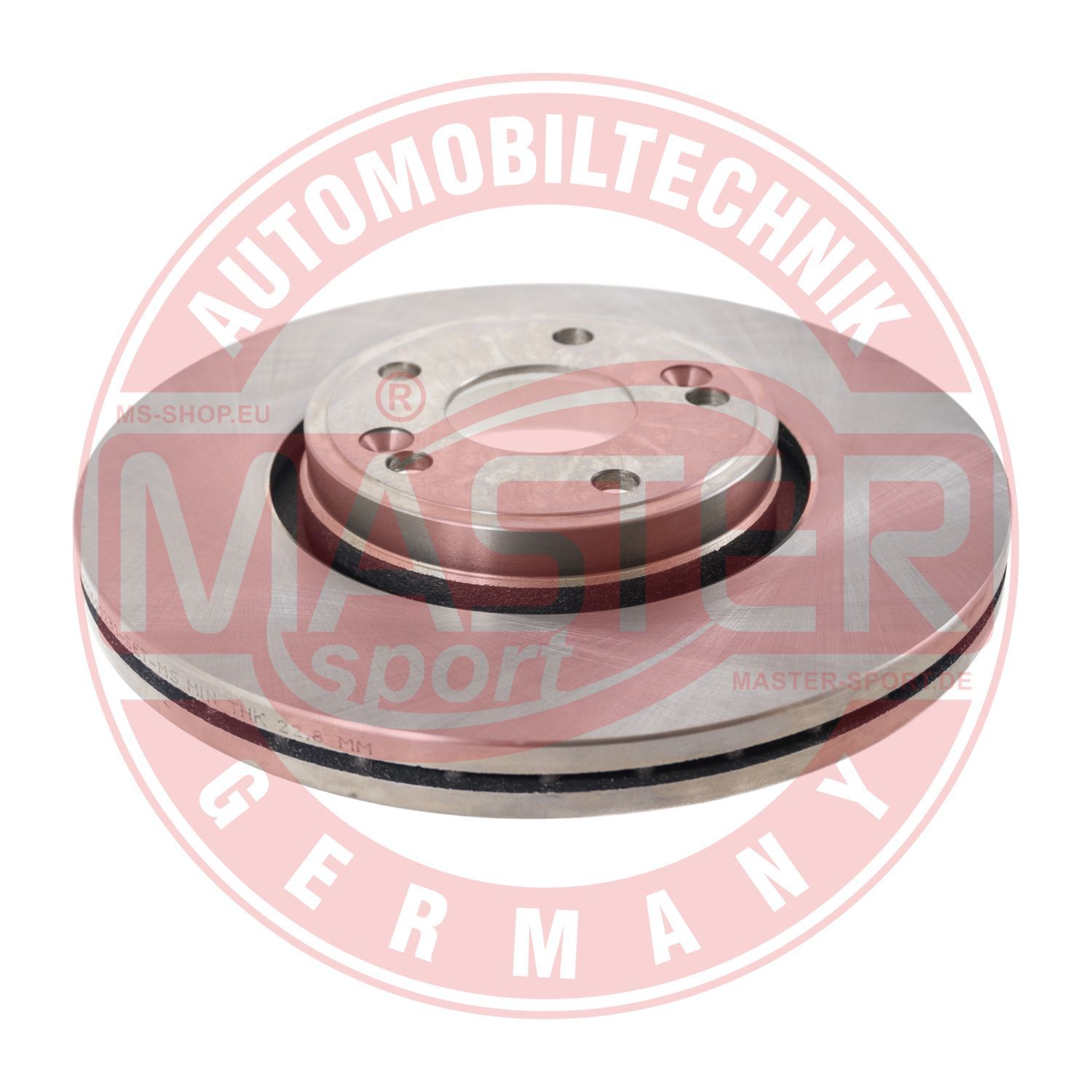 Tarcza hamulcowa MASTER-SPORT GERMANY 24012601231-PCS-MS