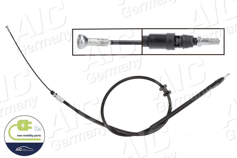 Cablu, frana de parcare AIC 76040