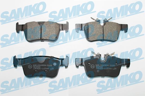 Sada brzdových destiček, kotoučová brzda SAMKO 5SP2044