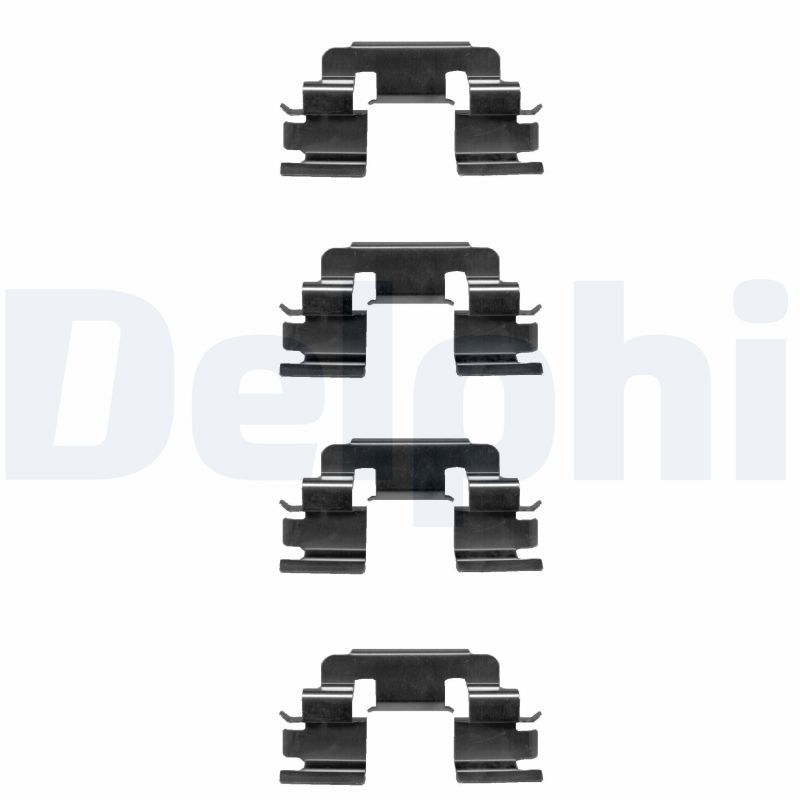 Zestaw akcesoriów, klocki hamulcowe DELPHI LX0381