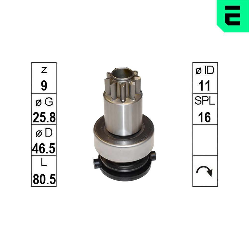 Привод с механизмом свободного хода, стартер