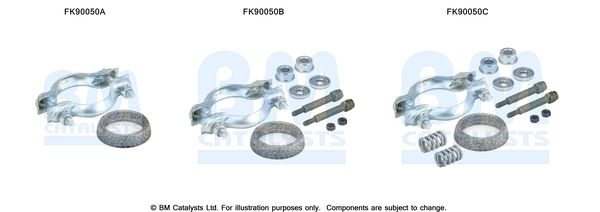Zestaw montażowy, katalizator BM CATALYSTS FK90050