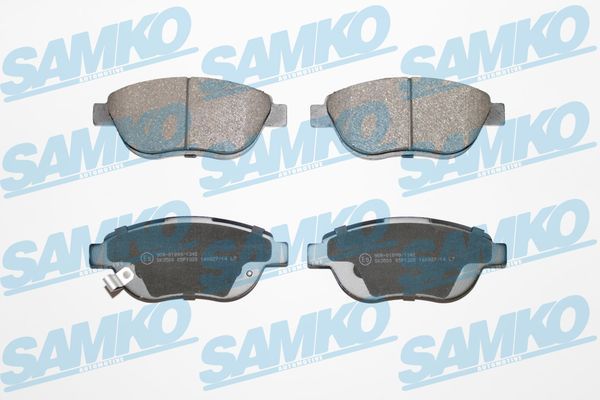 Sada brzdových destiček, kotoučová brzda SAMKO 5SP1328