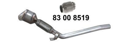 Katalizator hjs 90 11 3037 HJS 1K0254502SX
