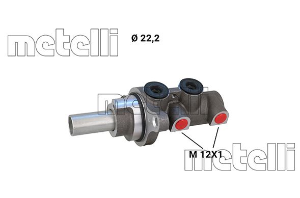 Pompa centrala, frana METELLI 05-1288