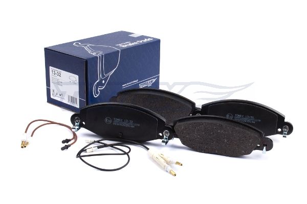 Levně Sada brzdových destiček, kotoučová brzda TOMEX Brakes 13-32
