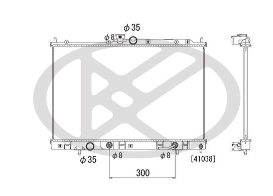 Radiator, racire motor KOYORAD PL032590