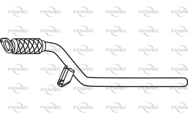 Rura wydechowa FENNO P49047